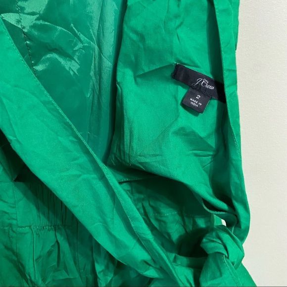 JCrew Sz 2 GREEN JUMPSUIT - Picture 9 of 9